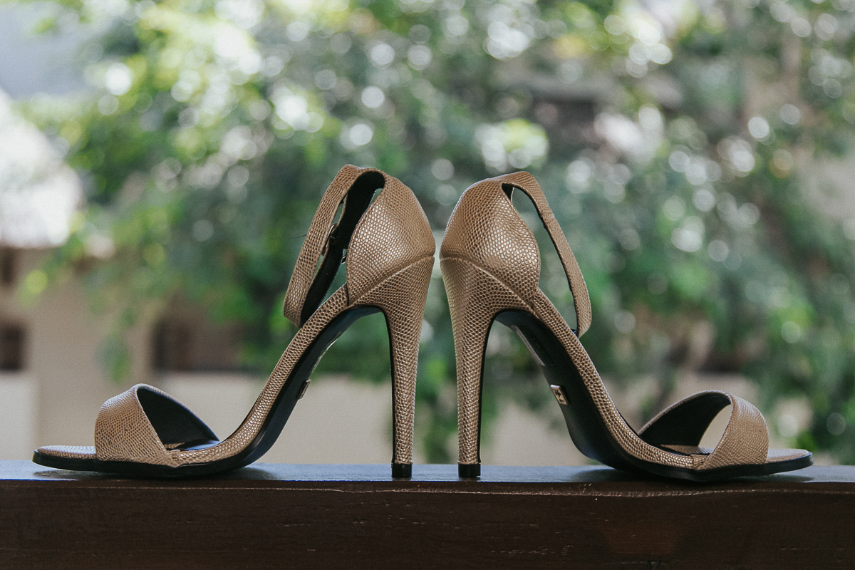 Bridal shoes at Akiin Beach Tulum Wedding in Mexico by Caro Navarro Photography