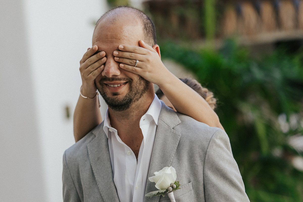 First look at Chiringuito Tulum Wedding in Mexico by Caro Navarro Photography