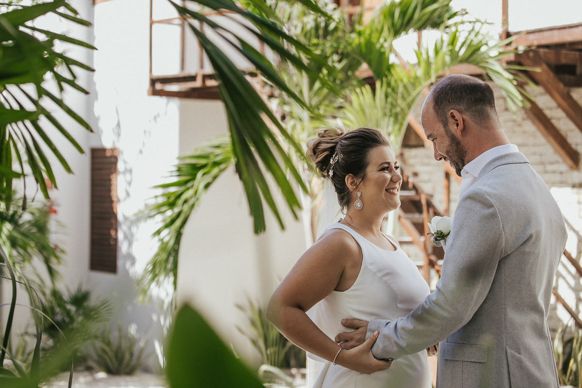 First look at Chiringuito Tulum Wedding in Mexico by Caro Navarro Photography