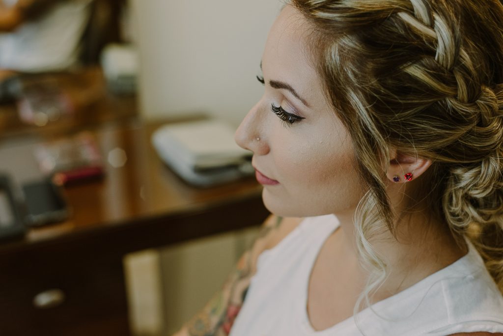 Boho beach bridal look at Now Sapphire Riviera Cancun Wedding. Caro Navarro Photography