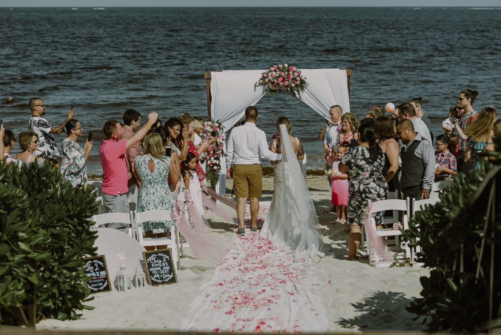Now Sapphire Riviera Cancun Beach wedding by Caro Navarro Photography