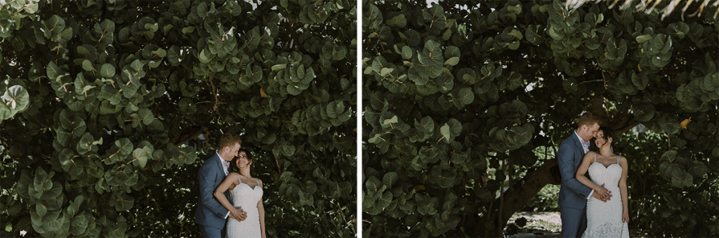 Bride and groom photos at Royalton Riviera Cancun Wedding. Caro Navarro Photography