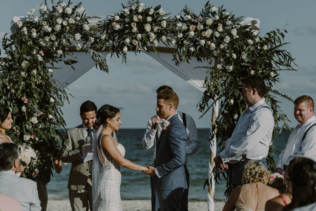 Royalton Riviera Cancun beach wedding by Caro Navarro Photography