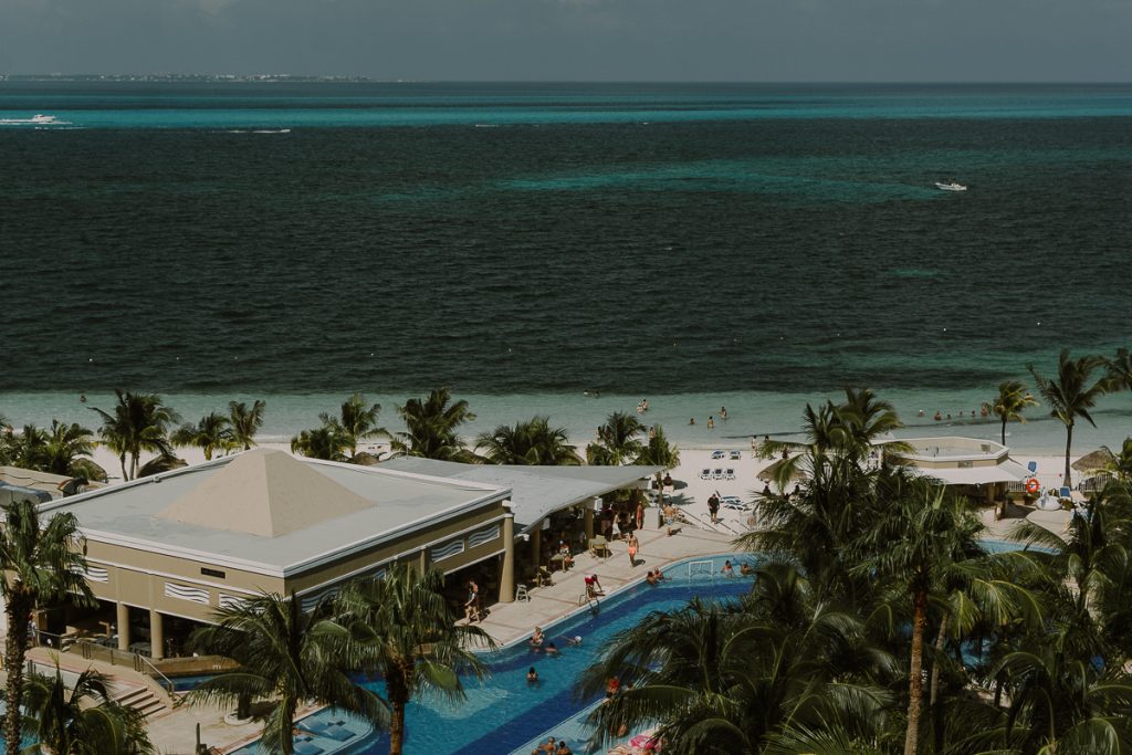 Riu Caribe Cancun destination wedding by Caro Navarro Photography