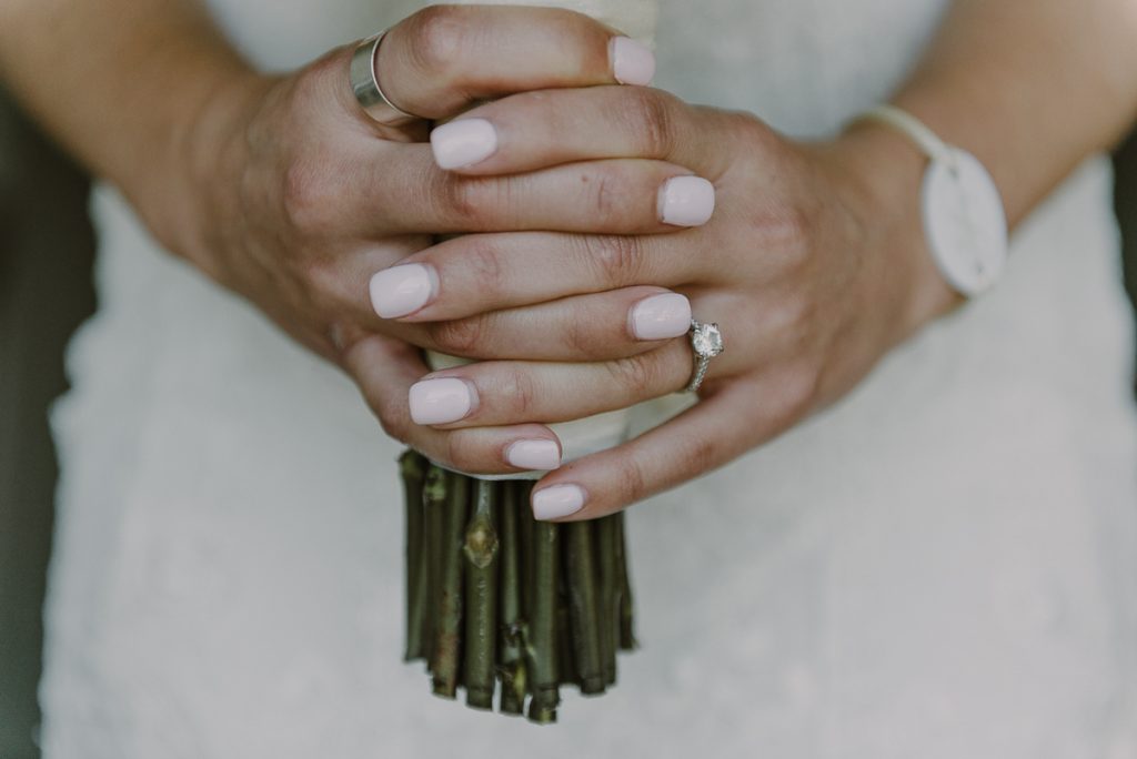 Romantic wedding nails. Royalton Riviera Cancun Destination Wedding by Caro Navarro Photography
