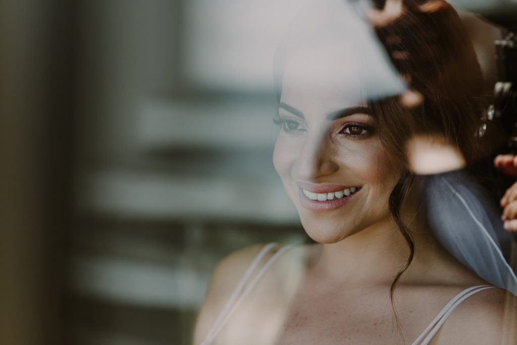 Destination bride at Royalton Riviera Cancun Wedding. Caro Navarro Photography