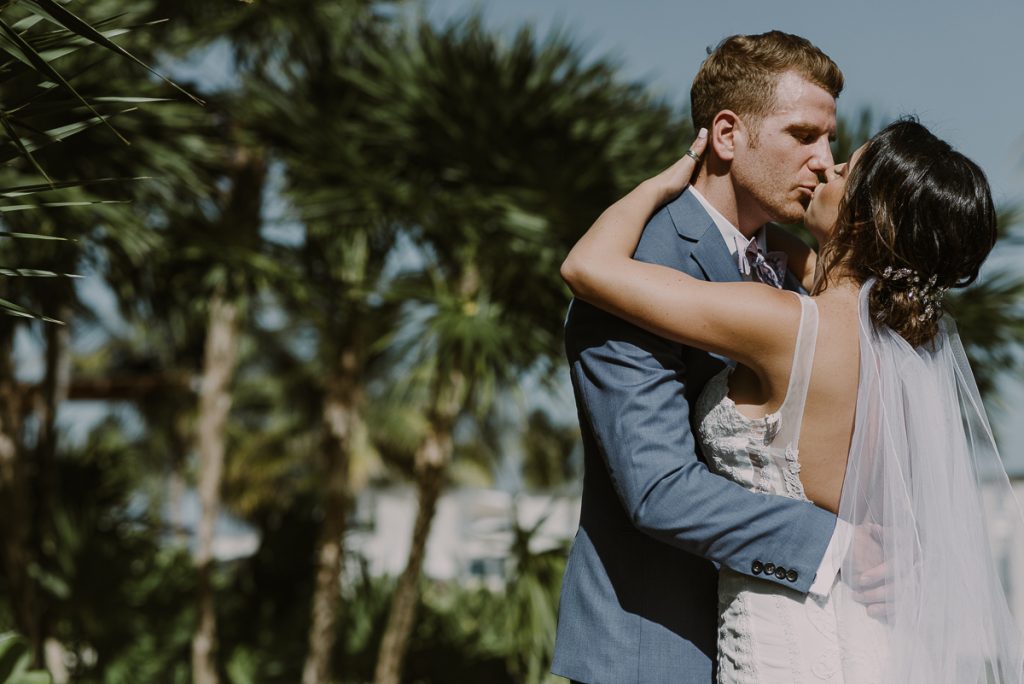 Bride and groom portraits. Royalton Riviera Cancun Wedding by Caro Navarro Photography