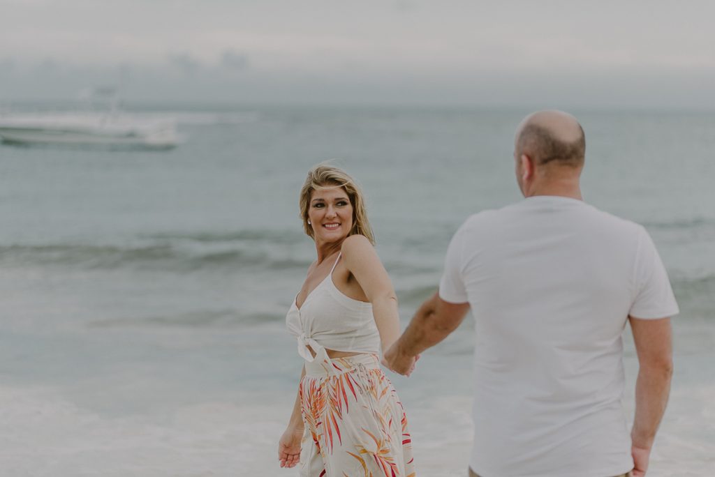 Villa La Joya Riviera Maya Engagement Session by Caro Navarro Mexico Wedding Photography